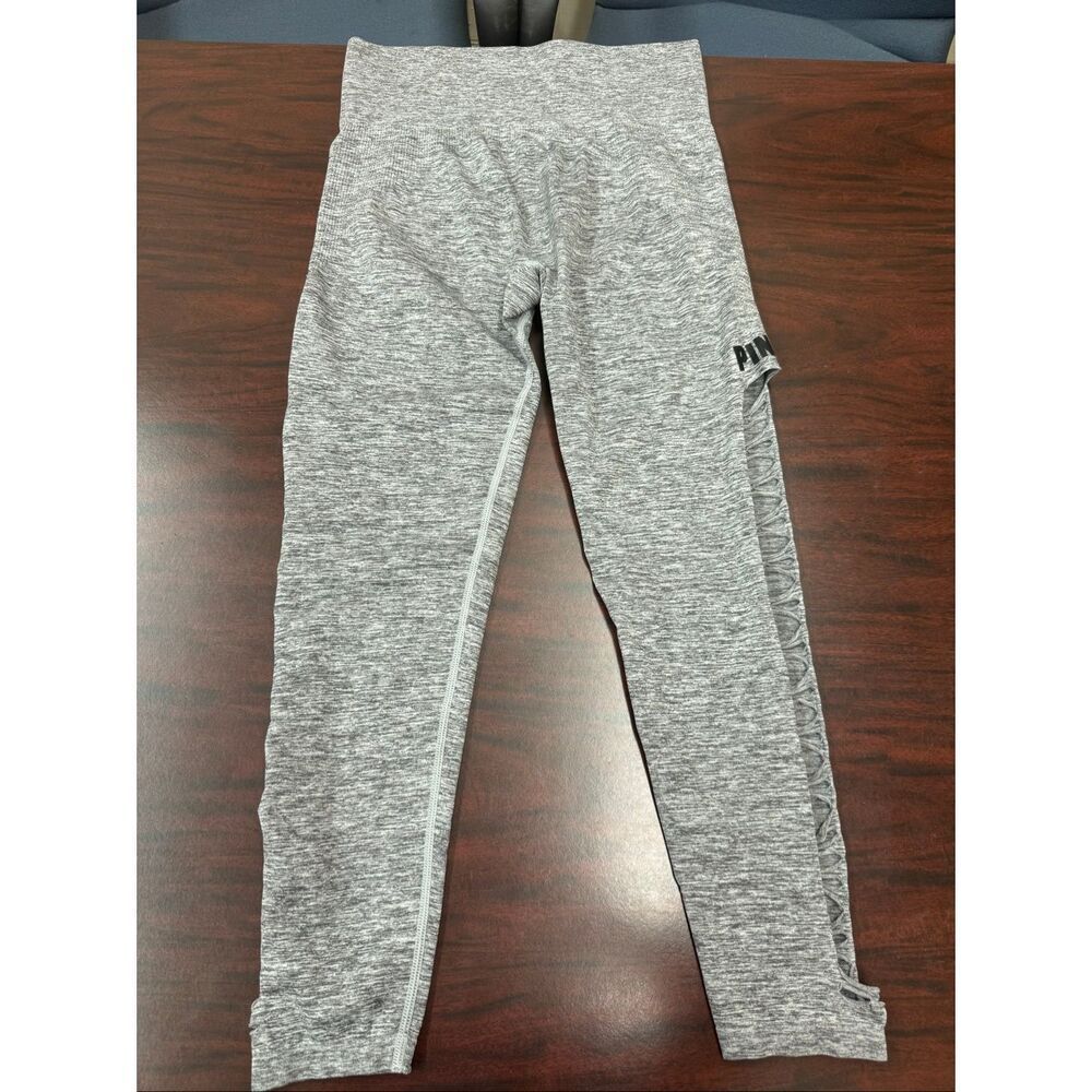 PINK Victoria’s Secret Grey Cool & Comfy Leggings Size Large